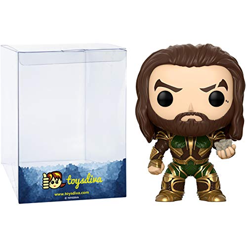 En Oferta Aquam An W/ Motherbox (2017 Summer Exc): Funk O Pop! Heroes Vinyl Figure Bundle With 1 Compatible 'Toysdiva' Graphic Protector (199 - 14867 - B)