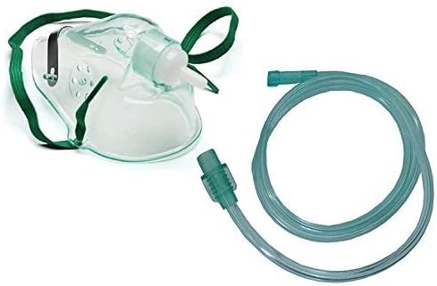 Oxygen Face Mask Universal Adapter Oxygen Mask ING. BOSCHI ITALY