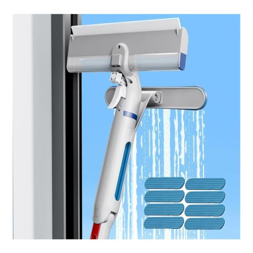 Limpiar cristales de ventanas con depósito integrado: la solución retráctil para tu hogar 2