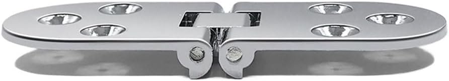 Hinged Zinc Alloy Semi-Circular Hinge Cabinet Door Folding Dining Table Flap Flip(E)