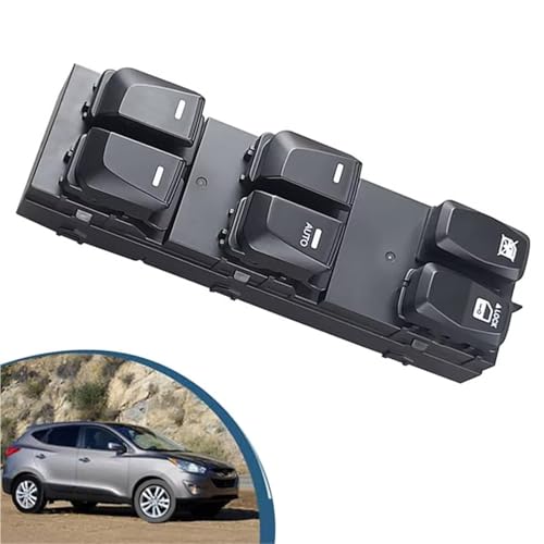 Bouton commande principale fenêtre électrique bloquée Tucson IX35 solution 93570-2Y810P - 3