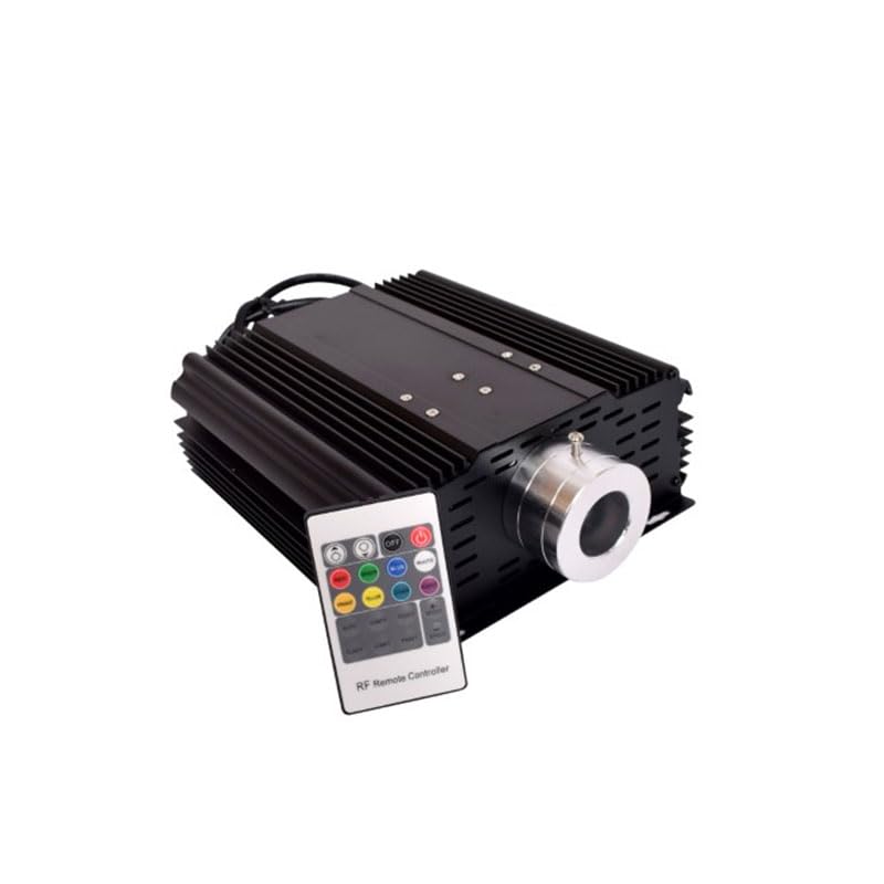 Playlearn Fibre Optic Light Source for Sensory Room, 45W Fiber Optic Light Engine with Remote Control, Color Changing, Acrylic Material