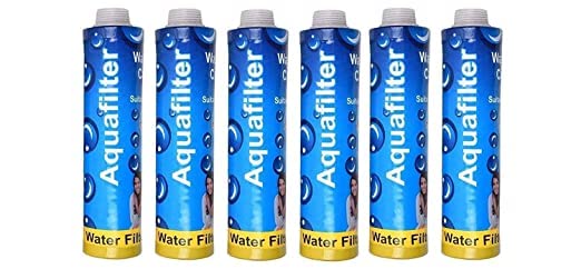 Angal RO Filter Candle Filter Suitable for All Water Purifier Sediment Filter Ro Filter Candle 9inch Pack of 6pcs Candle Filter Solid Filter Cartridge