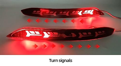 Feux de réflecteur arrière anti-collision pour remplacer catadioptre mort Sagitar MK7 19-22