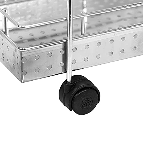 Stainless Steel 2 Tier Trolleys 4