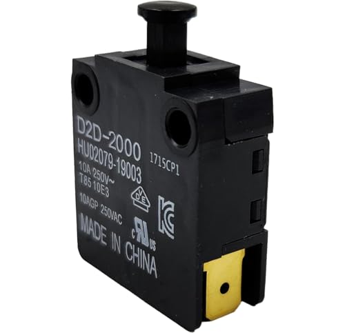 Interruptor de enclavamiento de puerta D2D-2000 A1SupplyPro 16A DPST-NO 4