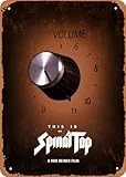 Vintage Metal Sign This Is Spinal Tap Minimal Movie Posters Tin Sign Wall Poster Decor Funny Retro Bar Coffee Club Pub Gift Wall Decor Sign 8x12 Inch