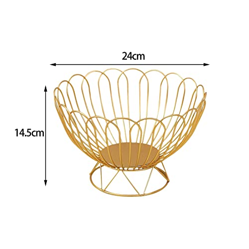 Bandeja para frutas de diseño calado con acabado elegante para centros de mesa modernos 3