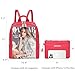 MKP Women's Fashion Medium Backpack Purse Set - 2Pcs PU Leather Shoulder Bag with Double Zipper for Travel and Daily Use