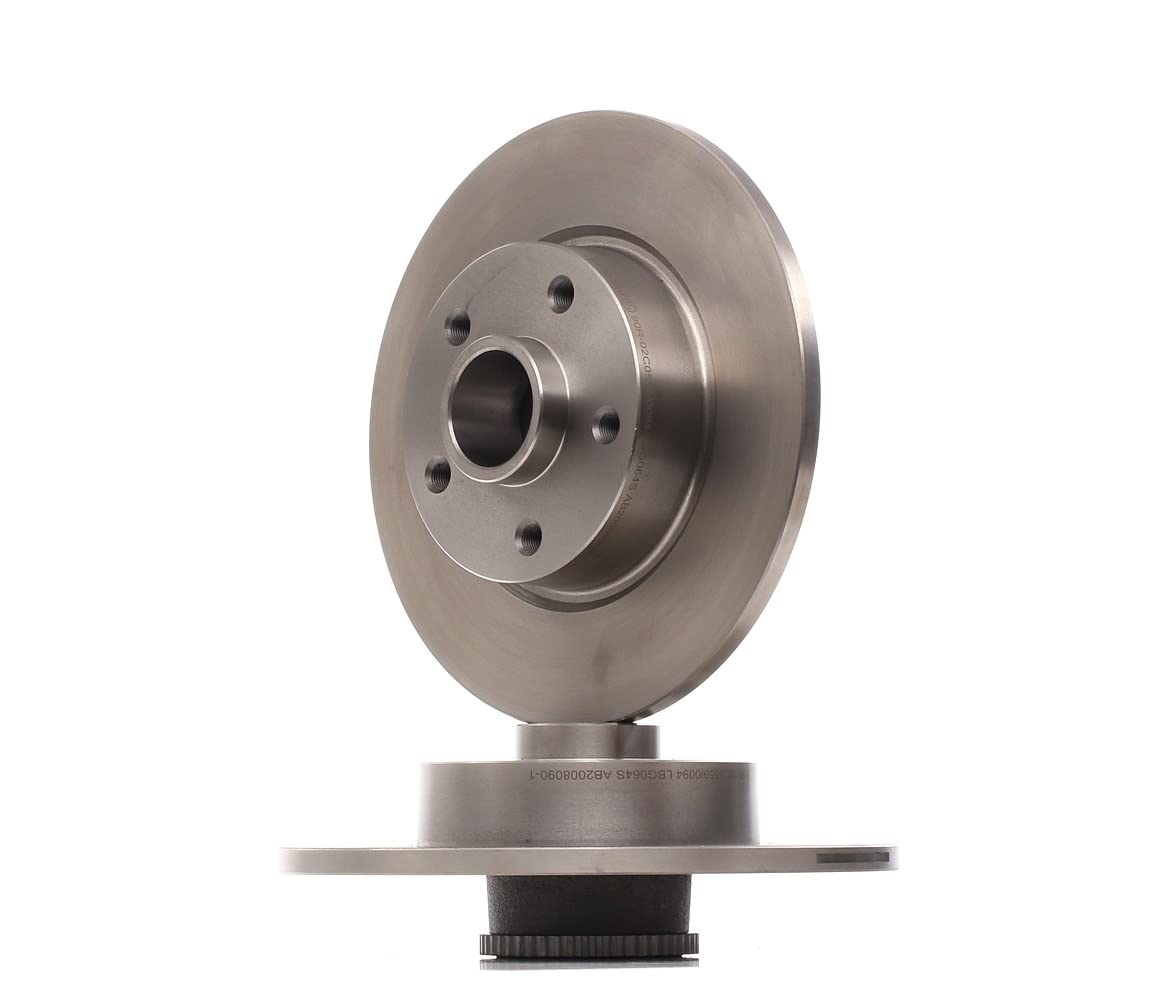RIDEX 82B1677 2x Disco freno Posteriore con mozzo portaruota con anello sensore ABS con cuscinetto ruota Compatibilità con RENAULT Trafic 3 Van FG