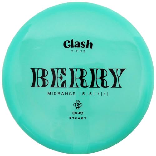 Mint Discs Clash Steady Berry Midrange Golf Disc, 173-176g