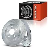 Replacement Parts for Rear Drilled Brake Rotors for Toyota Matrix 2009-2014 Pontiac Vibe Scion iM