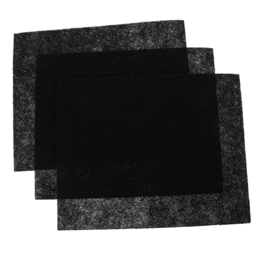 VILLCASE 3 Piezas Filtros de Activado para Compostaje Cocina de Unidades para Cubo Basura Absorbe Olores Eliminador Ambiental
