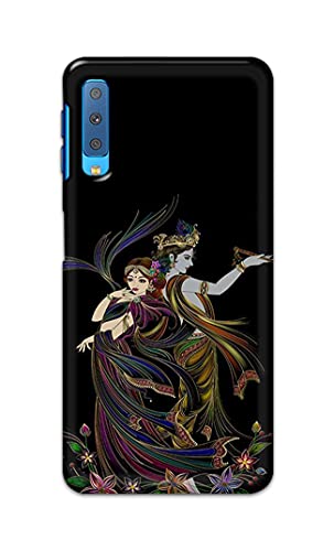 Image of Lord Radha and Krishna Hard Back Case Cover for Samsung Galaxy A7 (2018), SM-A750F /DS, SM-A750G, SM-A750FN /DS Back Cover -(J5) VNS2223