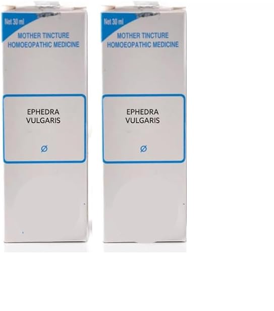 (Pack of 2) Homoeopathic Ephedra Vulgaris Mother Tincture 1X (Q) (30ml) -SPJ