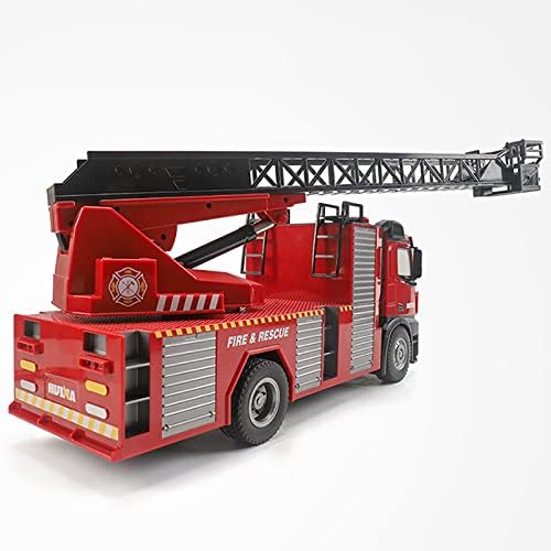 HUINA 1/14 561 2.4G Sprayable Scaling Ladder Fire Truck Tractor RC Model Car Hobby Model