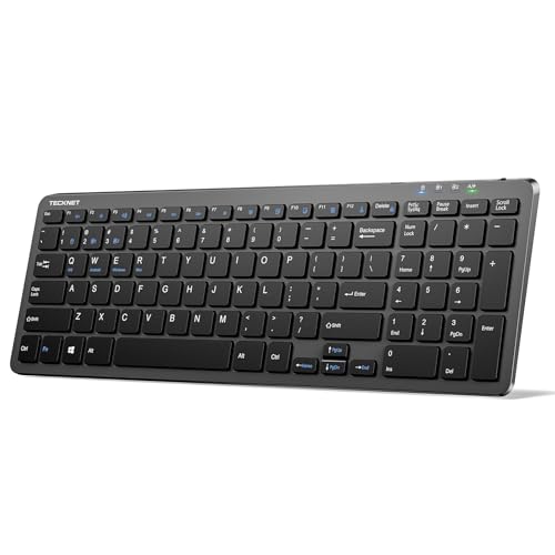 TECKNET Wireless Bluetooth Keyboard Rechargeable TK-KB041 の商品画像 7