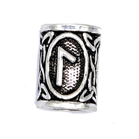 AttractionOil Gifts Customizable Silver Norse Rune Charm Necklace - Build Your Own! (Laguz/Water) Cover