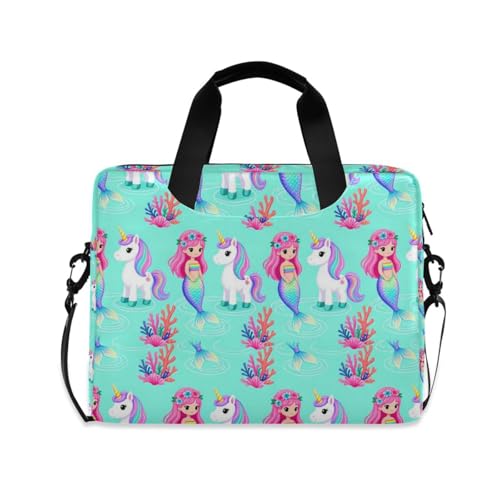 Laptop zipper case portable crossbody messenger 15.6" miniatura 1