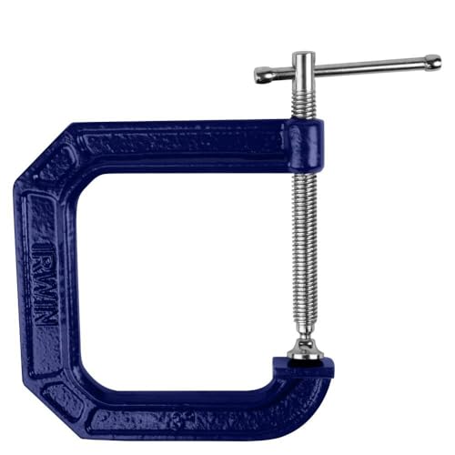 Image of Irwin Quick-Grip 100 Series Deep Throat C-Clamp, 3 In By 4 1 /2 In
