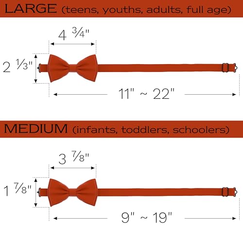 Image of Adam Young Men's Bow Ties with Handkerchief & Cufflinks Pre-Tied Style Formal Satin Classic Bowtie for Tuxedo Faux Silk