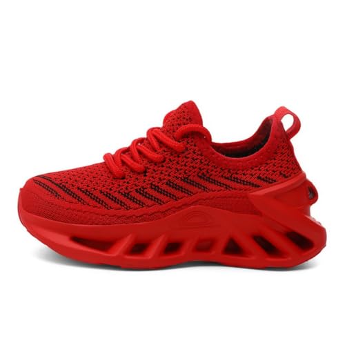 Girls Boys Breathable Mesh Athletic Sneakers Outdoor Sports Tennis Running Shoes2