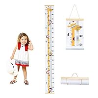 Surplex Hanging Measurement Ruler for Kids, Baby Height Growth Chart Nursery Wall Hanging Height Chart for Children Teenager Growth Record Room Decoration