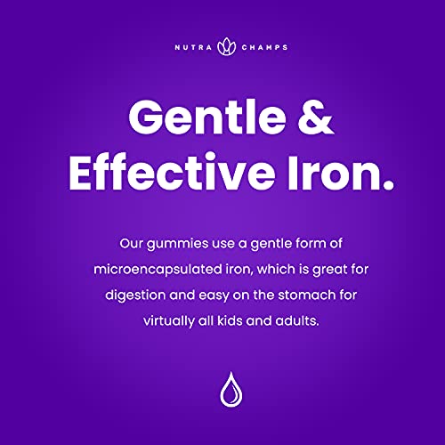 NutraChamps Iron Gummies with Vitamin C