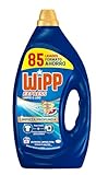 Wipp Express Detergente Líquido Limpio y Liso para lavadora (85 lavados), detergente líquido para lavadora para una limpieza profunda, jabón para ropa