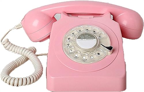 Téléphone rétro filaire pour une décoration de bureau à domicile chic