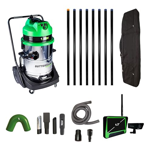 GutterSucker Gutter Cleaning Vacuum System (Pro...