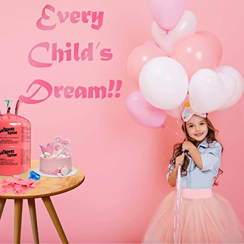 Helium Tank for Balloons At Home, 14.9 Cu Ft Helium Balloon Pump Kit with 50 Assorted Latex Balloons, White Curling Ribbon and Wholesalehome Balloon Tie Tool, 3 Pack