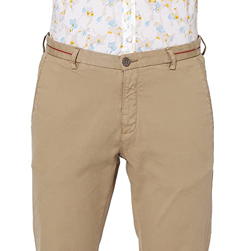 Image of Leo Casual Khakis in Khaki