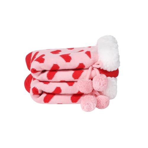 Image of Chassic Sherpa Lined Slipper Socks for Women, Non-Slip Cozy Winter House Socks, Soft Fuzzy Socks, Christmas Gifts for Women & Ladies Stocking Stuffers