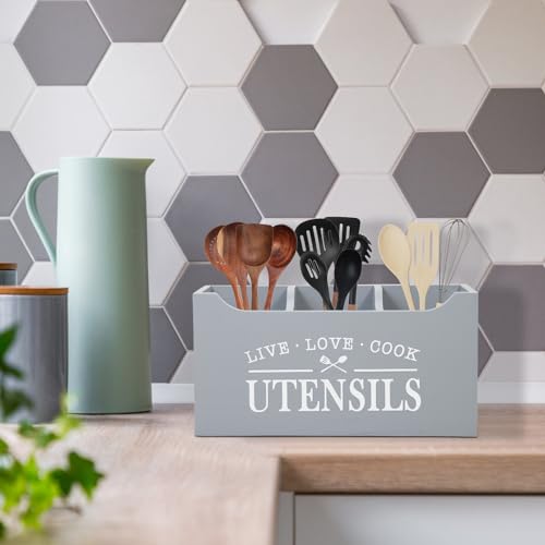 Encuentra reviews de Organizador utensilios encimera madera del mes. 29 Imagen adicional