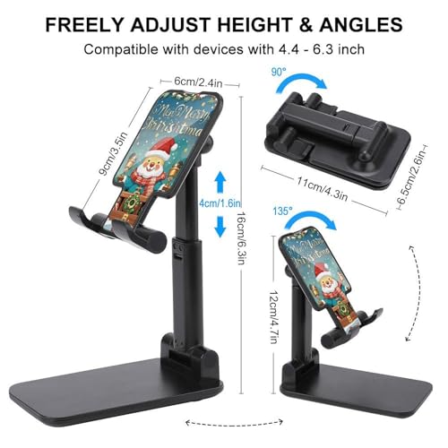 Support de téléphone portable réglable pour éviter les douleurs de cou
