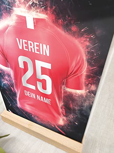 Bayern Fanartikel Acryltafel - Personalisiertes Geschenk, Jungen, Fussball, Kinder, Bayern Trikot für Bayern-Fans – Bild 8
