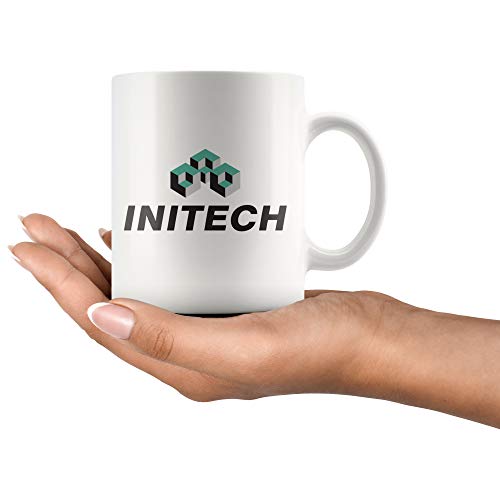 Taza de cerámica blanca 11 onzas miniatura 2