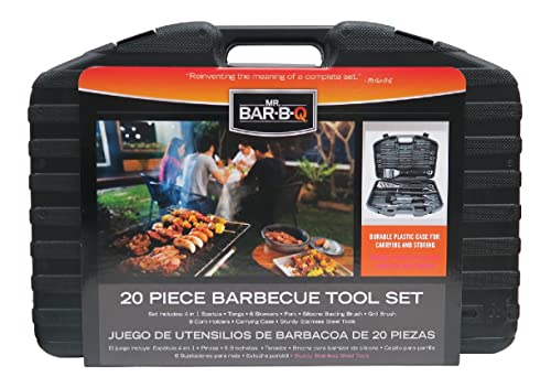 Set de Parrilla Mr. Bar-B-Q 20 Piezas Acero Inoxidable miniatura 1