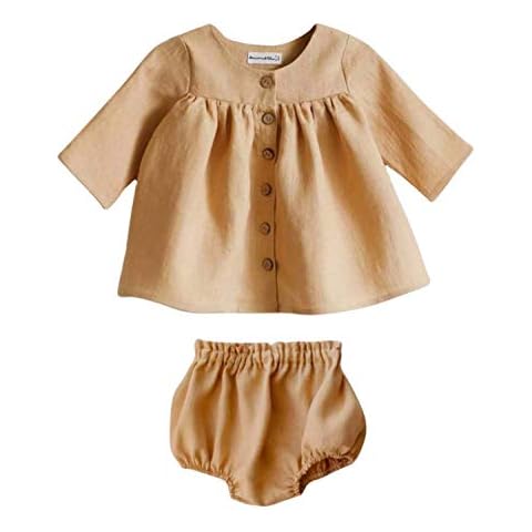 2-Piece Set - Bloomer Blouse Cover
