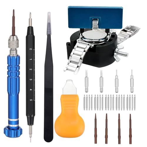 MARVLLGGOSO Watch Battery Replacement Tool Kit, 108PCS