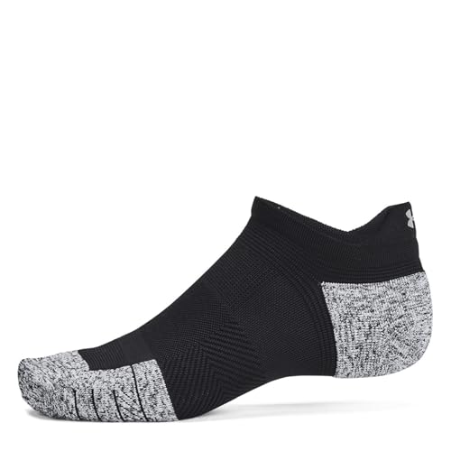 Under Armour - Unisex Ad Run Cushion 3Pk Ns Socks, Color Black (001), Size: Large3