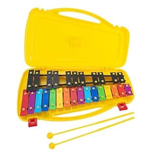 Xsqkuyn HUAZHIM Professionelles 27-Noten Xylophon Glockenspiel