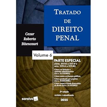 Capa do livro Tratado de Direito Penal - Parte Especial - Vol.6 - 3ª Edição 2025