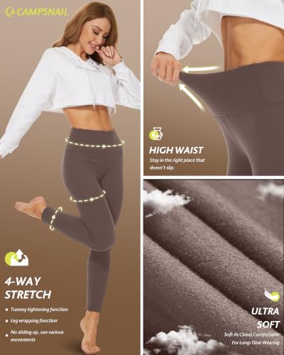Image of CAMPSNAIL Fleece Lined Leggings Women