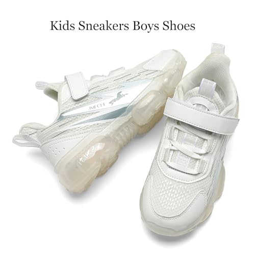 Image of JMFCHI Boys Girls Kids Sneakers Knitted Mesh Running Tennis Athletic Shoes | Breathable,Lightweight,Comfortable,Non-slip,Easy wear,Casual fashion,Indoor outdoor,Gym sport,Daily play,Little /Big Kid