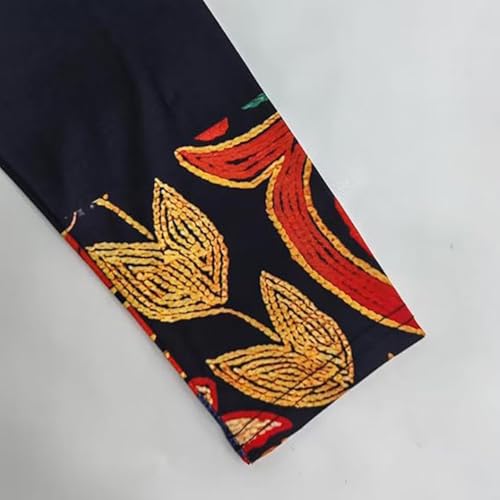 Tunic Dress for Women Casual Crew Neck Long Sleeve Vintage Printed T Shirt Dress Comfy Loose Swing Midi Dress Trendy Pullover4