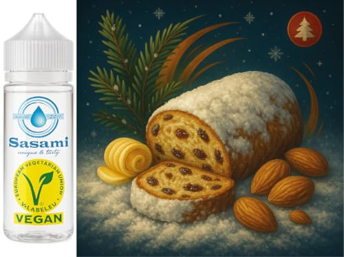 Winterstollen - Stollen Mantequilla Almendra Aroma Concentrado - Vegano - Sasami - 10ml