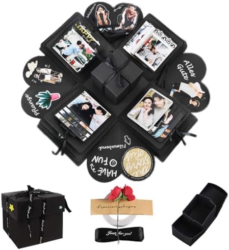 nuoshen Surprise Box, Creative Explosion Box, Gift Box, DIY Photo...