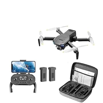 Drone GPS profissional com câmera 4K HD, 2 baterias permitem 50 minutos de tempo de voo longo, retorno automático e Smart Follow Me, ideal para adultos iniciantes